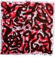 A.R. Penck - "Konzert Jazz", Siebdruck, sehr gross verkocht voor € 195!