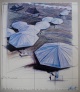 Christo - "The Umbrellas" - handsigniert - 1986 verkocht voor € 150!