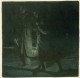 Leopold Von Kalckreuth - "Wandelndes Paar bei Nacht (Heimkehr)&quot;, Farblithographie auf Japan, signiert, um 1895. verkocht voor € 300!
