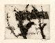 Peter Spiegel - Radierung, 1968, Bild: 16,4x20,9cm, Blatt: 21x29,7cm verkocht voor € 35!