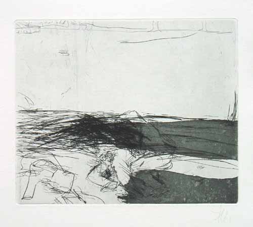 Klaus Fussmann - Radierung - 1980 - handsigniert - limitiert verkocht voor € 85!