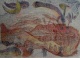 Ursula Schultze-Bluhm - Radierung, aus "Die Mondbohne&quot;, Blatt 4, signiert, handcoloriert, 1967 verkocht voor € 70!
