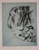 Mac Zimmermann - RADIERUNG - EROTIK - Exemplar VIII von XX signiert 1970 verkocht voor € 95!