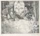 Manfred Sillner - Radierung von 1971, handsigniert, Blatt 40 x 40 cm verkocht voor € 120!