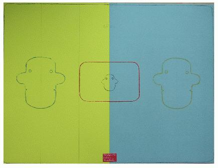 Robert Filliou - Robert Filliou - Originalgrafik - handsigniert verkocht voor € 180!