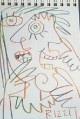 James Rizzi - Signierte farbige Zeichnung - Unikat verkocht voor € 160!