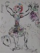 Marc Chagall - Spiel des Akrobaten handsigniert verkocht voor € 3200!