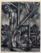 Georg Tappert - Stehender und sitzender Akt, Original-Radierung 1923 verkocht voor € 160!
