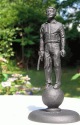 Stephan Balkenhol - Stephan Balkenhol: Eiserner Mann, Skulptur aus Bronxit verkocht voor € 110!