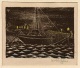 Erich Glas - STILLE der NACHT - 1923 Handsignierte und colorierte OriginalLithographie zum TOSA NIKKI verkocht voor € 72!