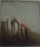 Karl-Ludwig Mordstein - Stilleben 1. 10. 78 Farbradierung 1978 verkocht voor € 70!