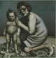 Harald Duwe - STRANDBILD, handsignierte Farblithografie von 1973, 100 Exemplare verkocht voor € 95!