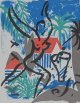 Stefan Szczesny - Szczesny, Stefan: St. Tropez Dancer, Serigraphie, handsigniert, 1995 verkocht voor € 180!