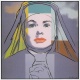 Andy Warhol - The NUN - Ingrid BERGMANN - 1983 Börjeson EDITION - Farbvariation in kleiner Auflage - Die NONNE - kopen? Bied vanaf 28!