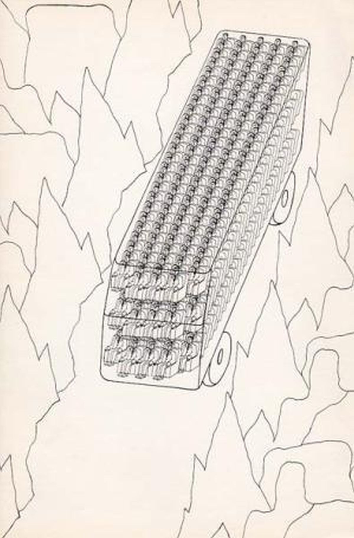 Thomas Bayrle - Thomas Bayrle signierte Lithografie von 1968 kopen? Bied vanaf 249!