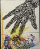Bernhard Jäger - Thomas Bayrle & Bernhard Jäger Farblithografie. verkocht voor € 45!