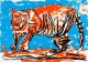 Marcus Lupertz - Tiger, grosser Siebdruck, handsigniert verkocht voor € 380!