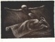 Gerhard Marcks - Traum.Orig.Kratzlithographie von 1972, handsign. u.als Pr(obe) bezeichnet. verkocht voor € 150!