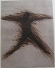 Arnulf Rainer - Überdeckter Strecker, Radierung , 1979 verkocht voor € 400!
