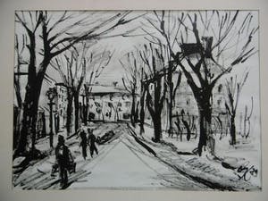 Gerhard Kliemann - UNIKAT - Original-Tuschezeichnung auf Zeichenpapier, handsigniert kopen? Bied vanaf 75!