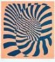 Victor Vasarely - Victor Vasarely "Zebra Couple" orange, Orginallithografie, handsigniert und nummeriert verkocht voor € 340!