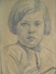 Hans Scheil - Vier kleine Bleistiftportraits (3 signiert) von 1931 verkocht voor € 65!