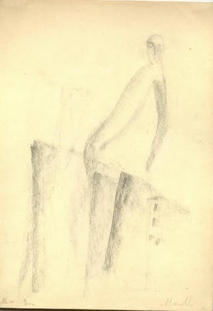 A. Korsakowa - Vier Zeichnungen A. K. monogr. Korsakowa Alexandra Nikolajewna kopen? Bied vanaf 1500!