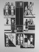 Gerd Arntz - Warenhaus, Gerd Arntz original Holzschnitt 1927, signiert. verkocht voor € 100!