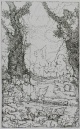 Paul Eliasberg - Wo einst Götter lebten, Radierung, 1966, signiert verkocht voor € 60!