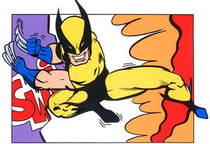 CRASH - X-MEN Wolverine Siebdruck von 2000 kopen? Bied vanaf 750!