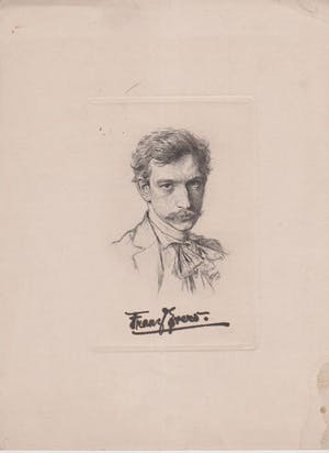 Hugo Hoeppener - Zeichnung von Fidus / Franz Evers / 1895 kopen? Bied vanaf 600!