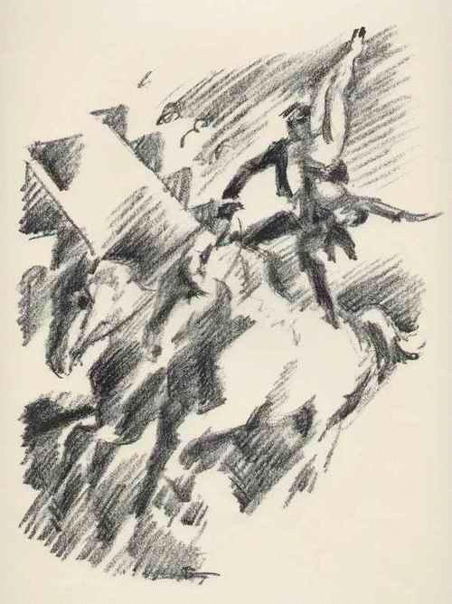 Gino Von Finetti - ZIRKUS - KUNSTREITER - OriginalLithographie des SIMPLIZISSIMUS-Illustratoren aus BERLIN - 1925 kopen? Bied vanaf 68!