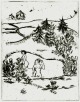 Georg Tappert - Zwei Badende im Teich. Orig.Radierung von 1914, Nachlaßstempel u.-signatur. Num. verkocht voor € 95!