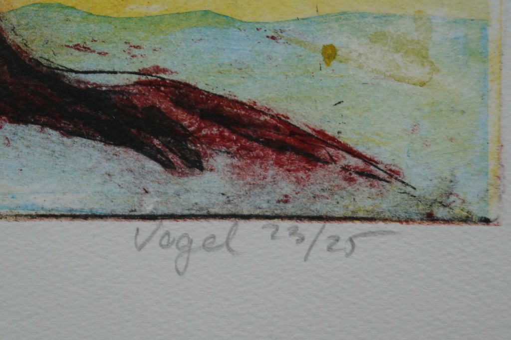 Marleen van Engelen - gesigneerde ets - Vogel kopen? Bied vanaf 15!
