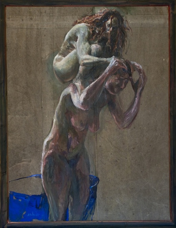 Sam Drukker, Acrobaten, 150 x 200 Olie op linnen kopen? Bied vanaf 7000!