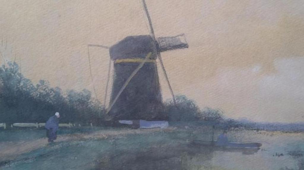 J.H. Doeleman (1848-1913) - Aquarel - gesigneerd  kopen? Bied vanaf 75!