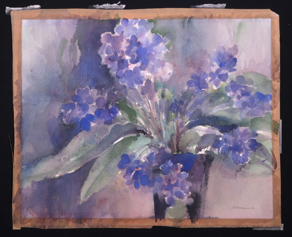 Hen Euverman: Aquarel, Zonder titel kopen? Bied vanaf 1!