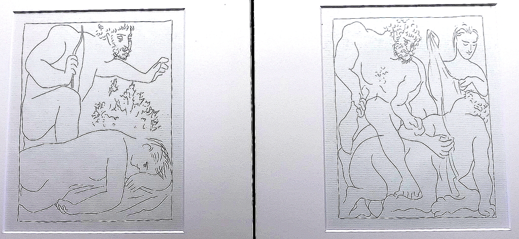 Pablo Picasso - 2 litho's uit Les Metamorphoses  kopen? Bied vanaf 1!