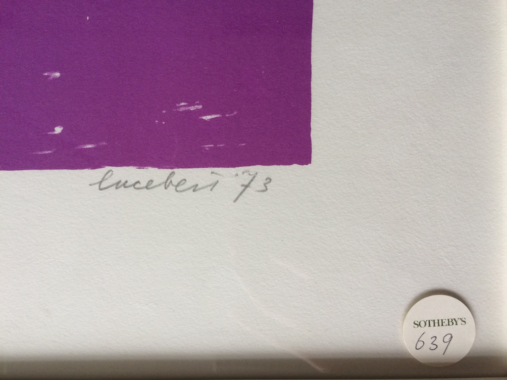 Lucebert, grafiek, pax (vrede)  kopen? Bied vanaf 150!