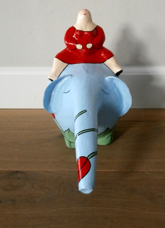 Ada Breedveld - beeld: blauwe olifant tulpen groot - 2003 kopen? Bied vanaf 95!