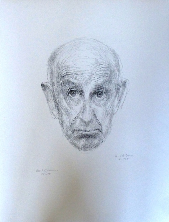 Paul Citroen, litho: zelf portret, 1975, handgesigneerd en genummerd kopen? Bied vanaf 100!