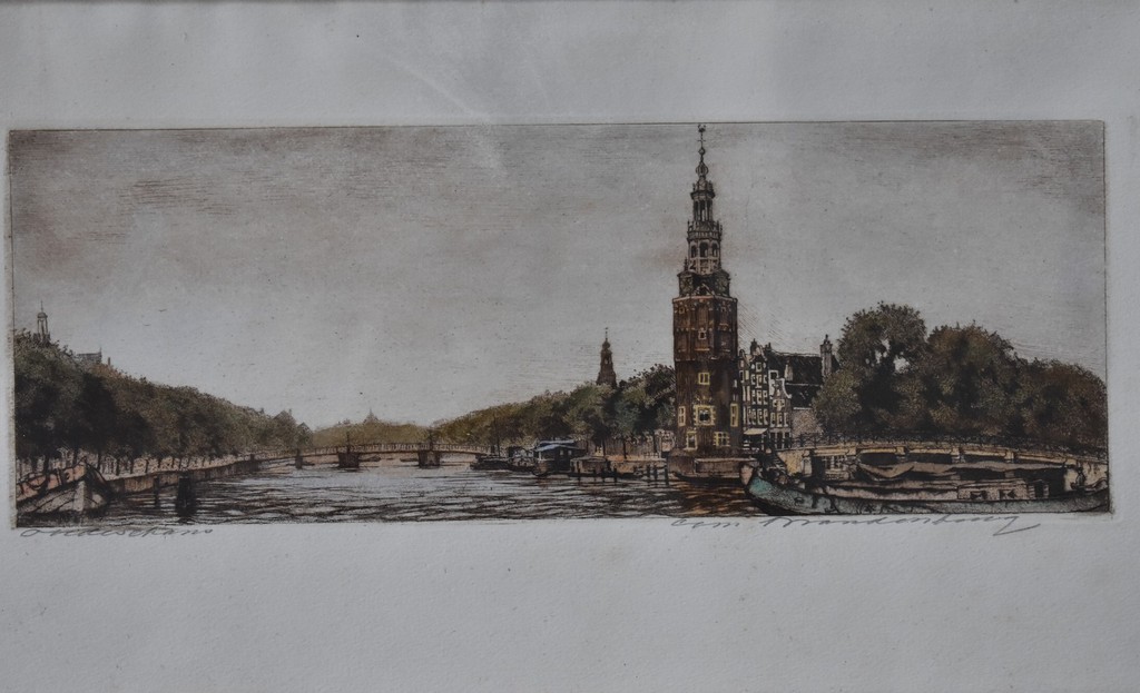 Cornelis BRANDENBURG (1884-1954)-AMSTERDAM, kleurenets kopen? Bied vanaf 1!