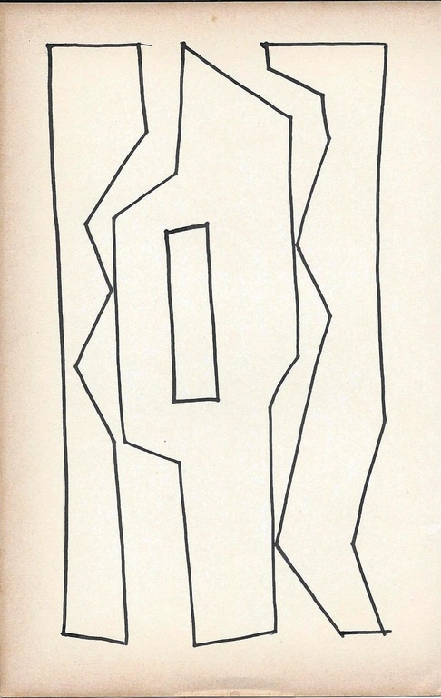 Siep van den Berg: compositie (zwarte inkttekening) kopen? Bied vanaf 1!