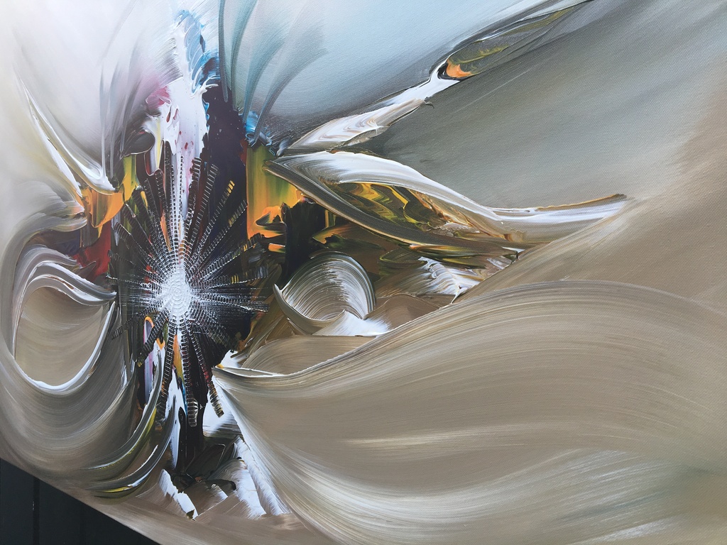 Gena - Abstract After midnight-Gesigneerd kopen? Bied vanaf 200!