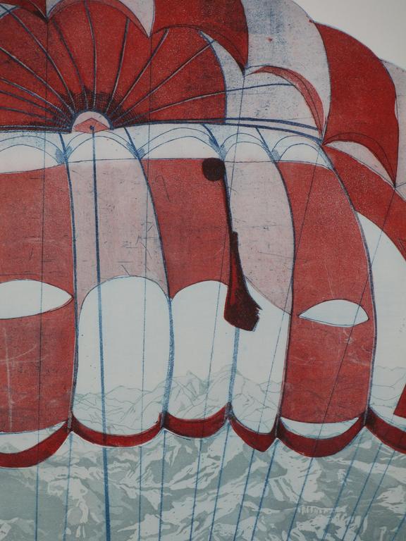 Leentje Linders, Falling to earth, Kleurets kopen? Bied vanaf 75!