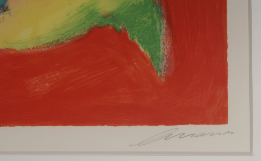 Eugene Brands: Litho, Vis - Ingelijst kopen? Bied vanaf 250!