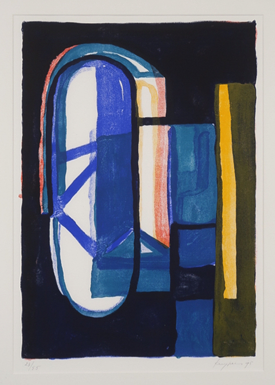 Theo Kuijpers: Litho, Z.T. - Ingelijst kopen? Bied vanaf 70!