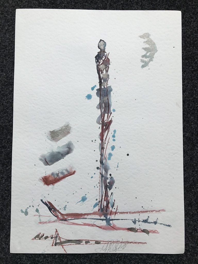 Ad Arma   Prachtige originele  Aquarel kopen? Bied vanaf 1!