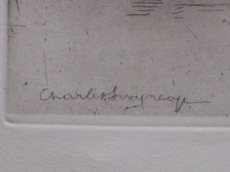 Charles Swyncop - Charles Swijncop, Spaanse Poort, Ets kopen? Bied vanaf 1!