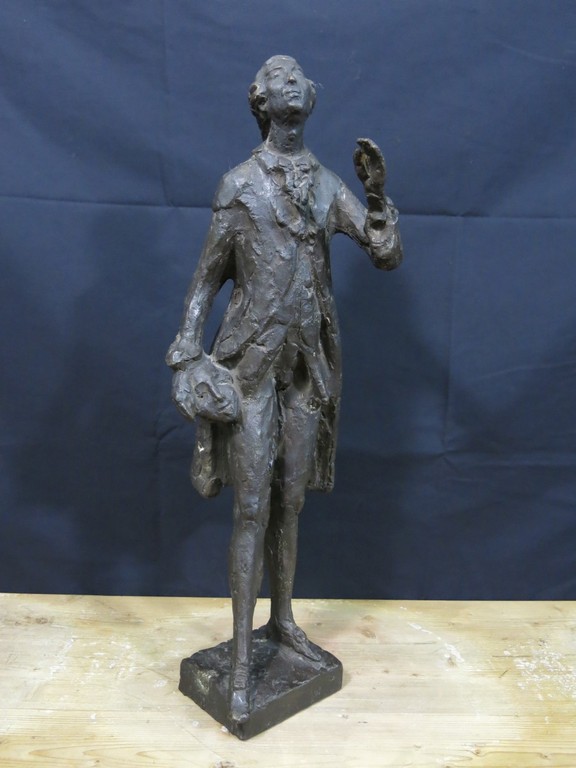 Gabriel Sterk: Bronzen beeld, Casanova kopen? Bied vanaf 950!